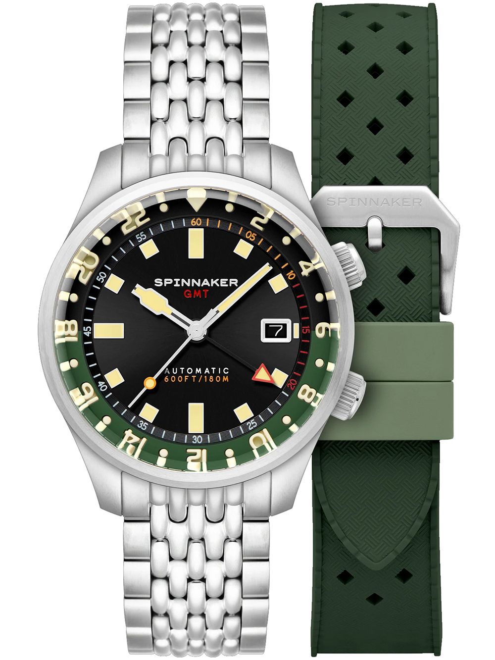 Spinnaker SP-5121-44 Bradner GMT Automatic 42mm 18ATM