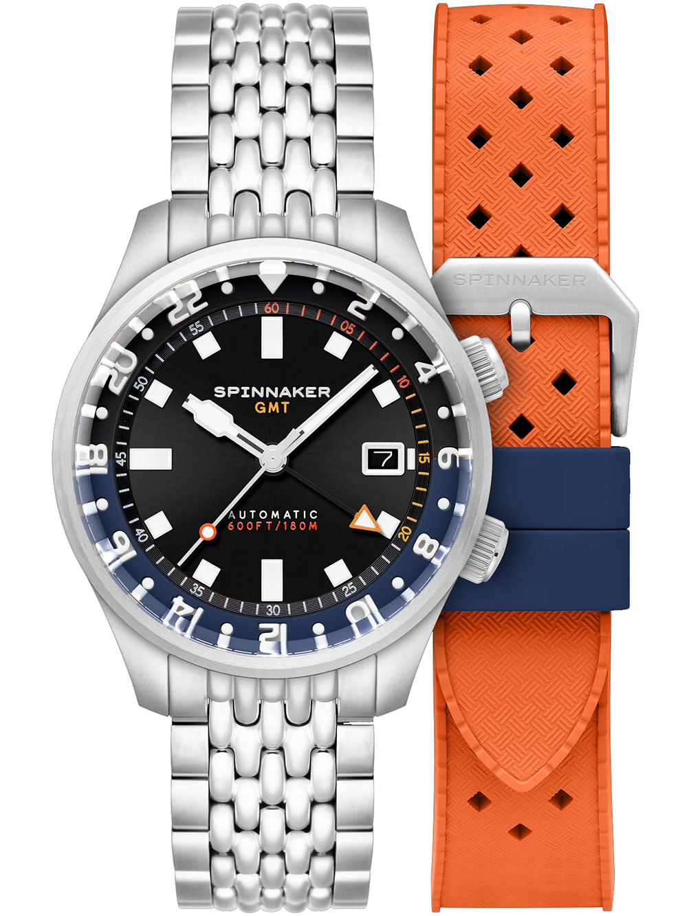 Spinnaker SP-5121-66 Bradner GMT Automatic 42mm 18ATM