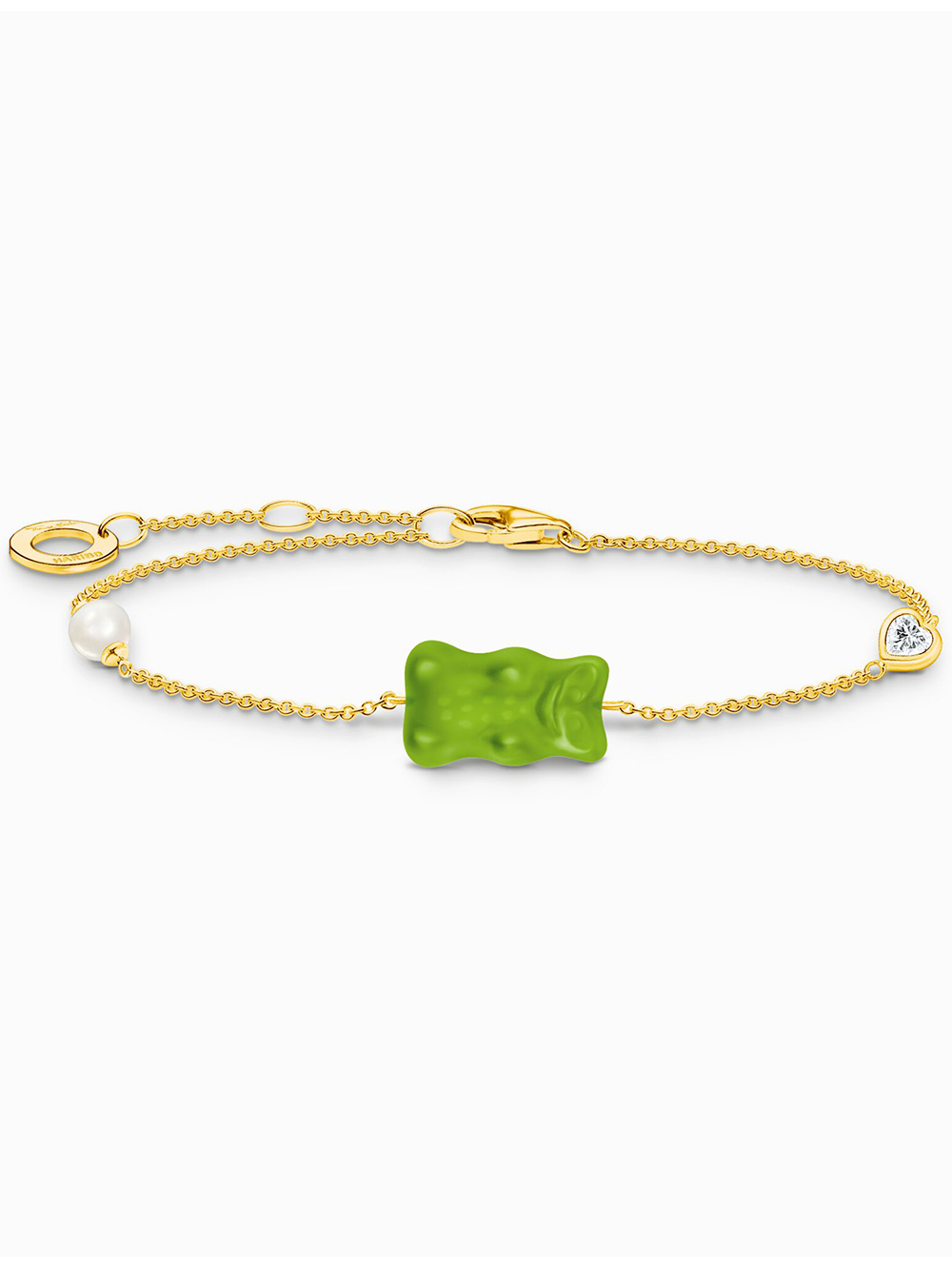 Thomas Sabo A2151-445-6-L19V náramek Haribo s perlou a kamínkem