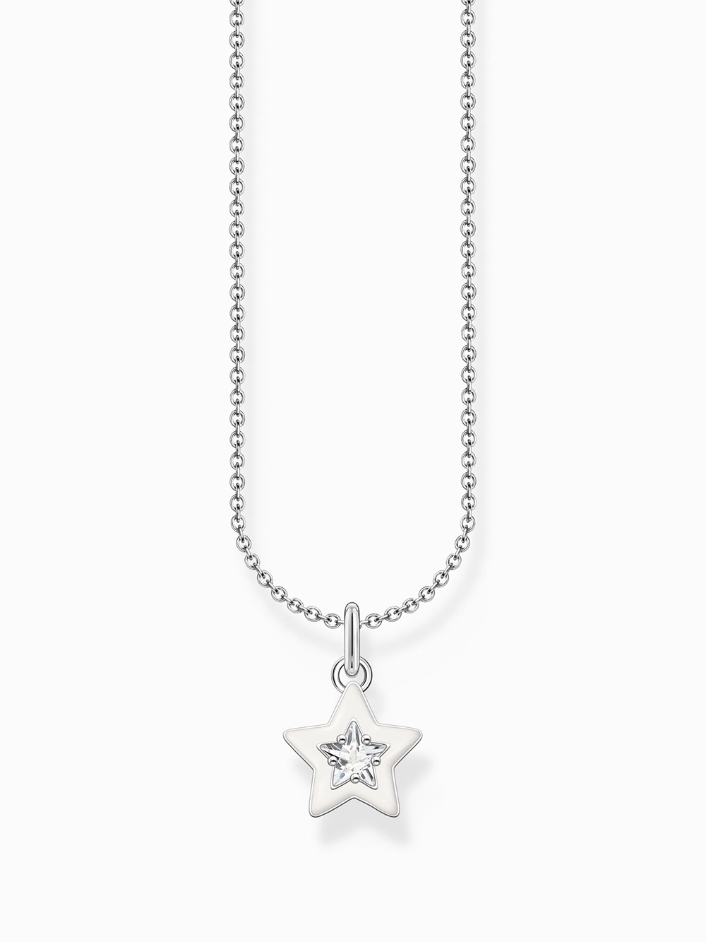 Thomas Sabo KE2235-041-14-L45V Silver necklace with star pendant