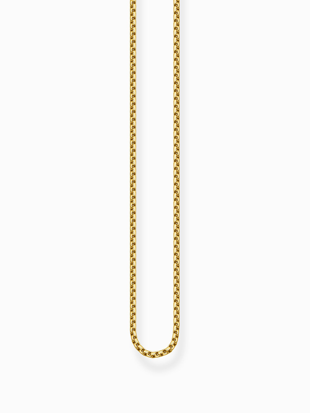 Thomas Sabo KE2227-413-39-L50V Gold-plated chain in Venetian design 1 mm