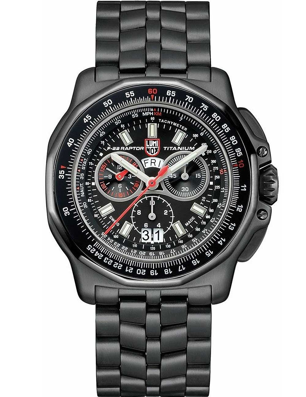 Luminox XA.9272 F-22 Raptor Titanium Chronograph 44mm 200M