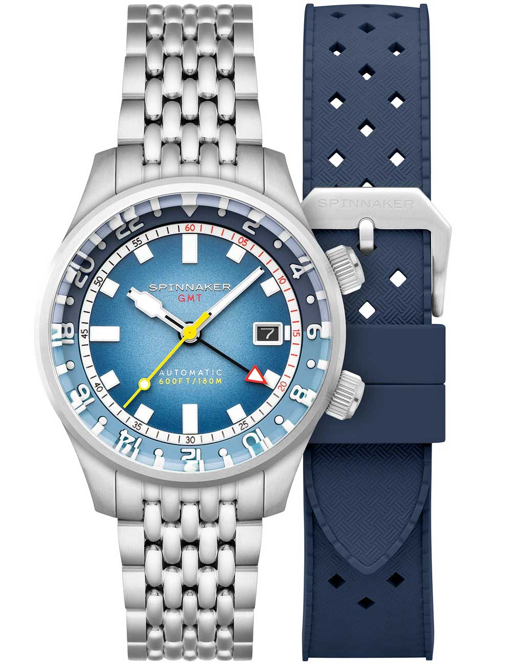 Spinnaker SP-5121-88 Bradner GMT Automatic 42mm 18ATM