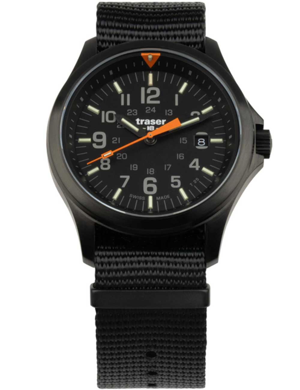 Traser 111066 P67 Officer Pro Black 42mm 10ATM