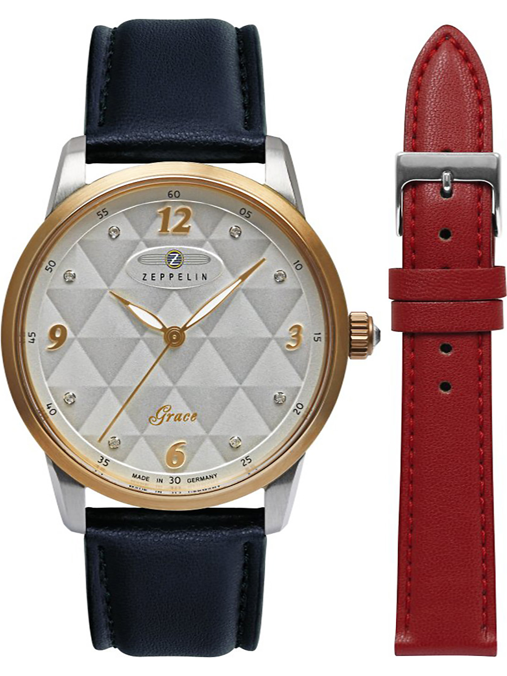 Zeppelin 73491n_set Grace Set 36mm 5ATM
