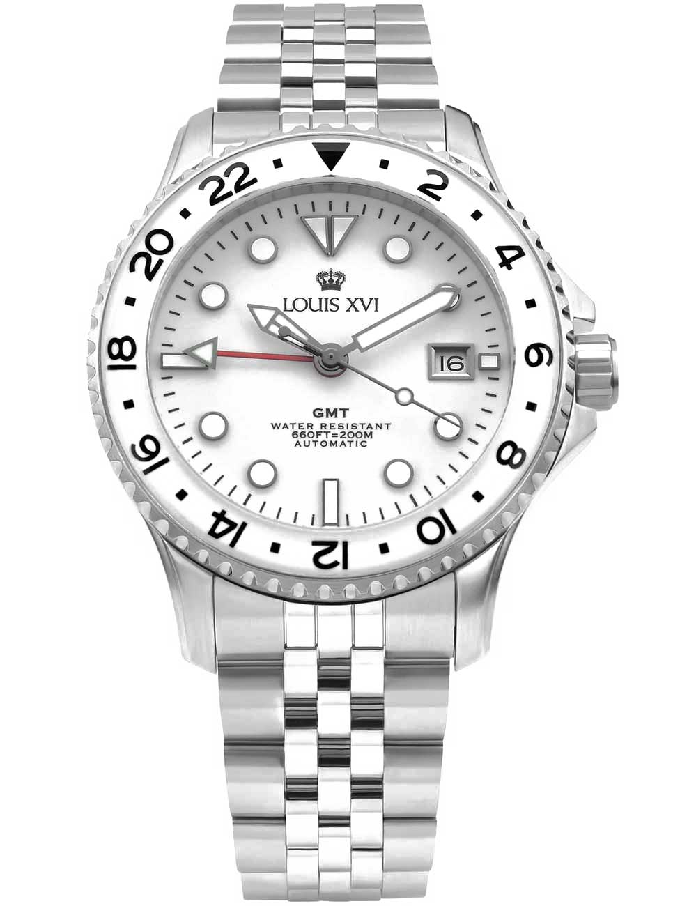 Louis XVI LXVI1430 Mirabeau Automatic GMT 41mm 20ATM