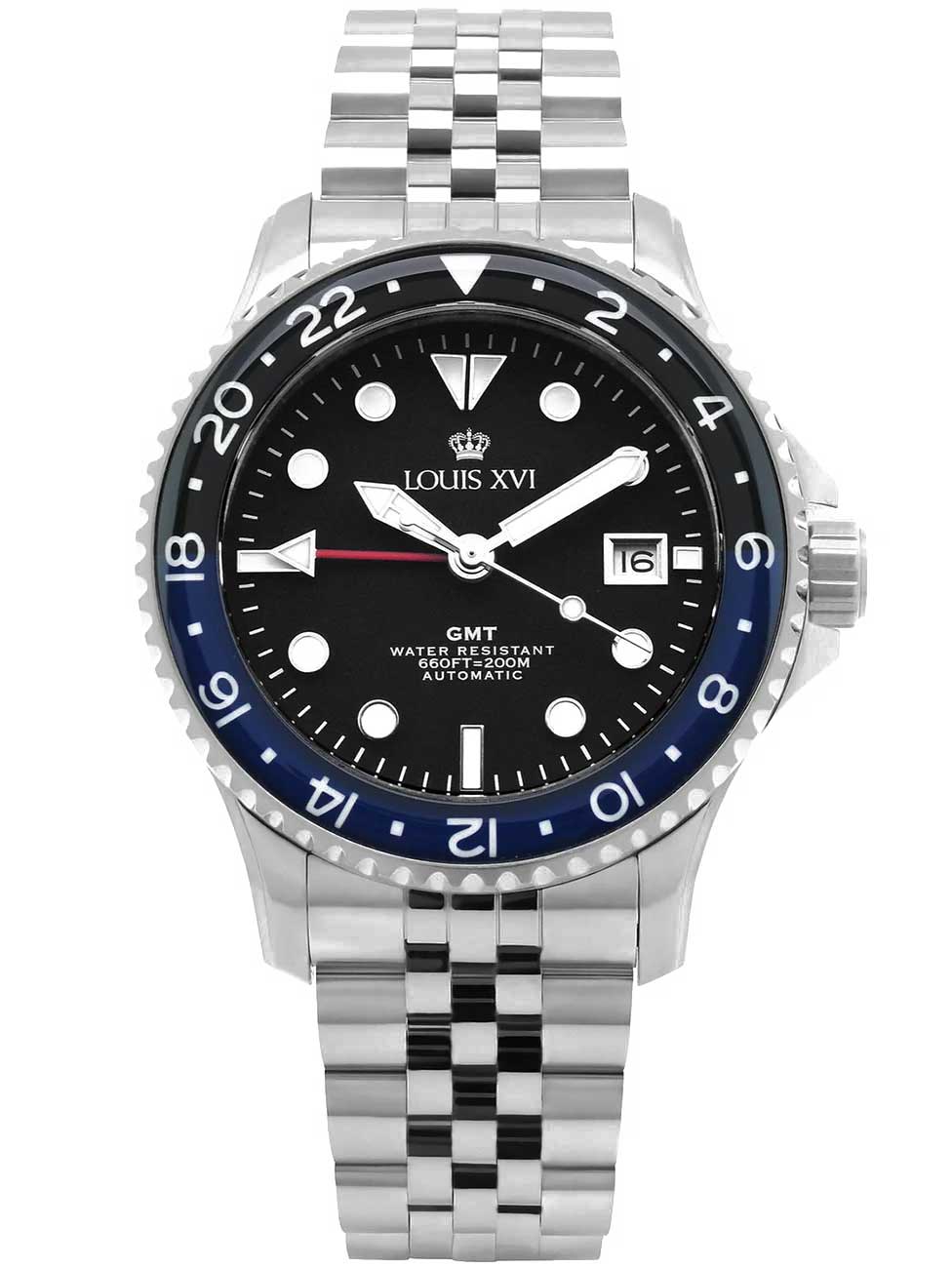 Louis XVI LXVI1433 Mirabeau Automatic GMT 41mm 20ATM