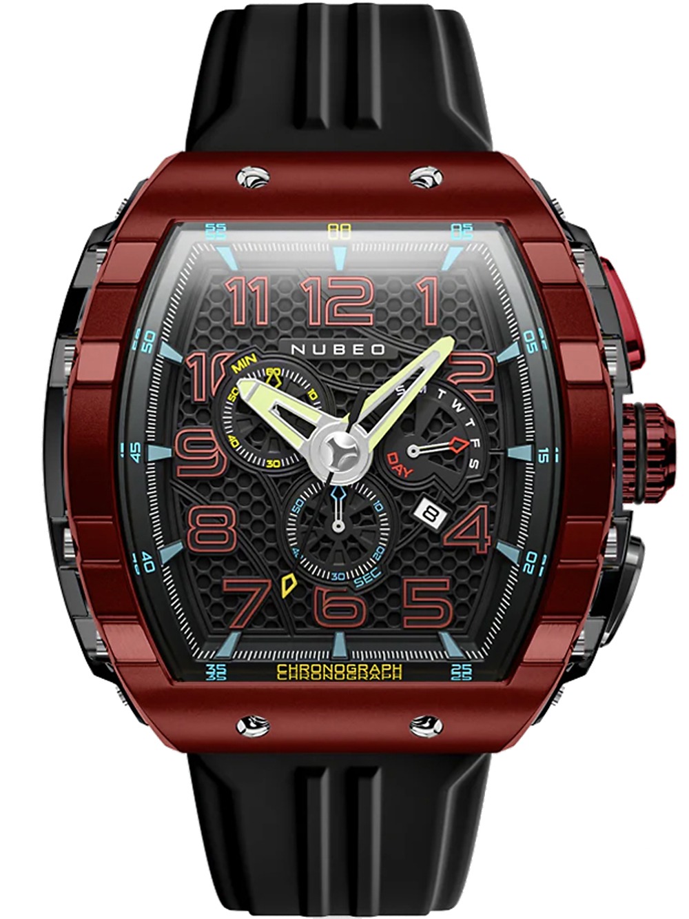 Nubeo NB-6088-03 Magellan Retrograde Chronograph 49mm 5ATM
