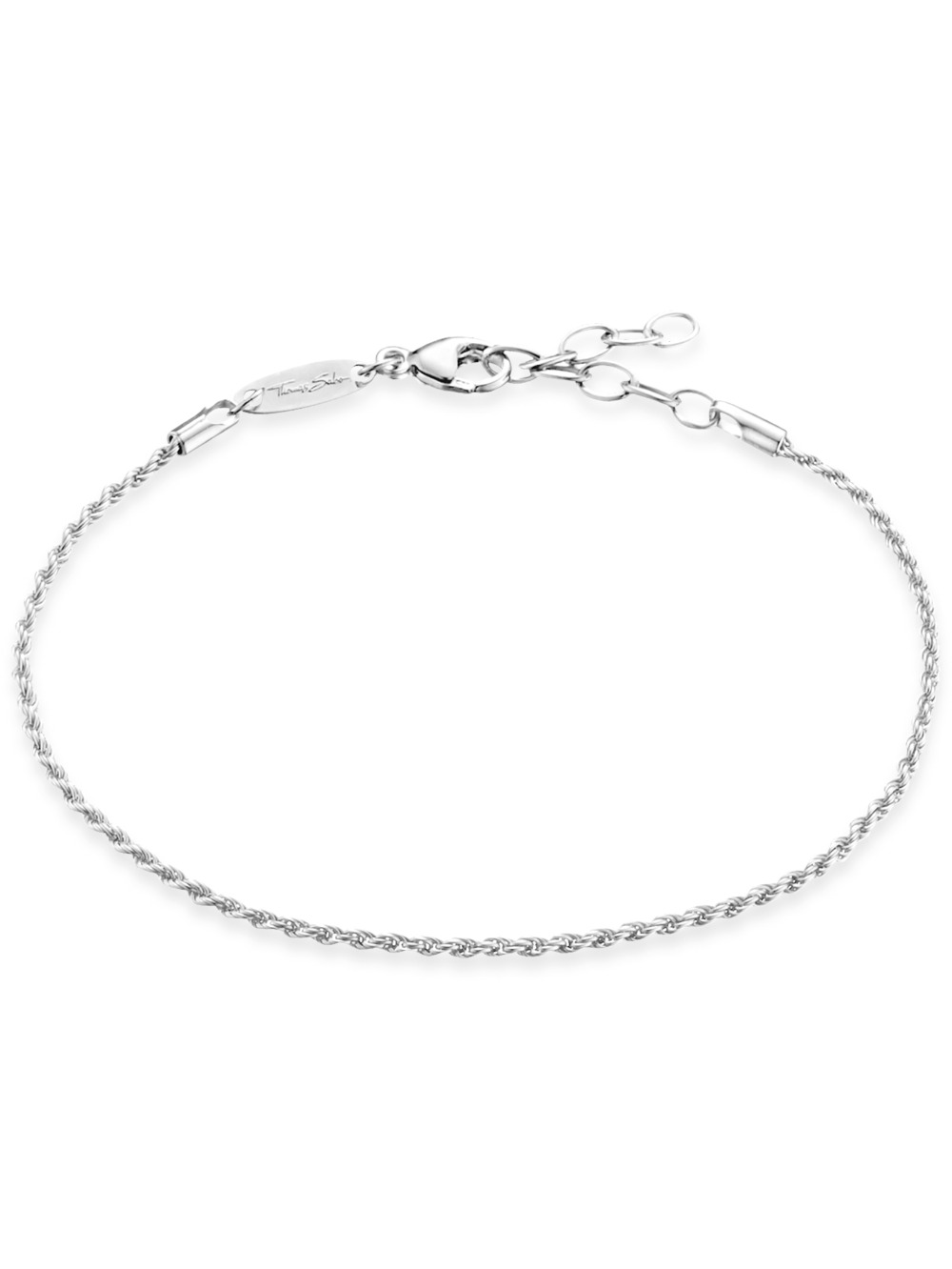 Thomas Sabo A1404-001-12-L19,5V Classic náramek 925 Silver 16-19 cm