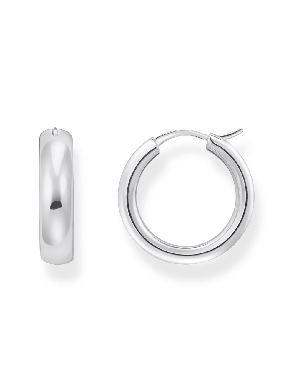 Thomas Sabo CR746-001-21 Bold - Silver Hoop Earrings 19,5 mm