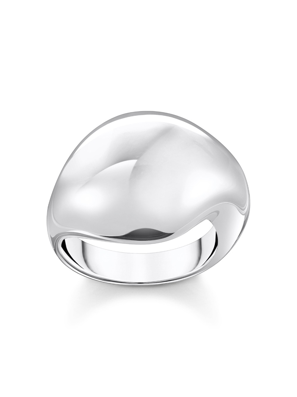 Thomas Sabo TR2470-001-21-56 Bold - Silver prstýnek in organic drop shape