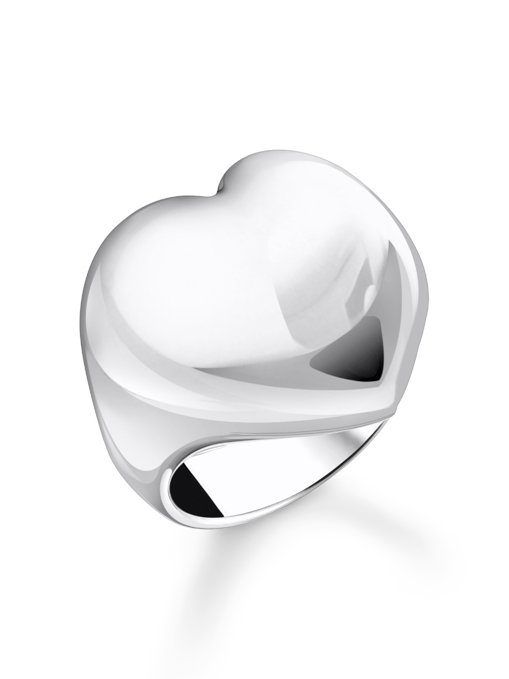 Thomas Sabo TR2471-001-21-56 Bold - Silver prstýnek in Heart Shape