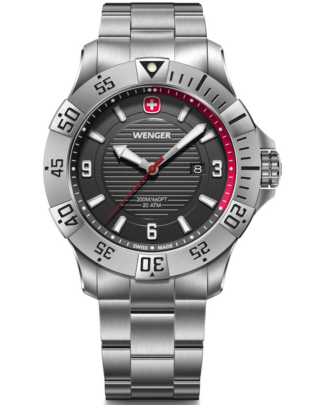 Wenger 01.0641.139 Seaforce 43mm 20ATM