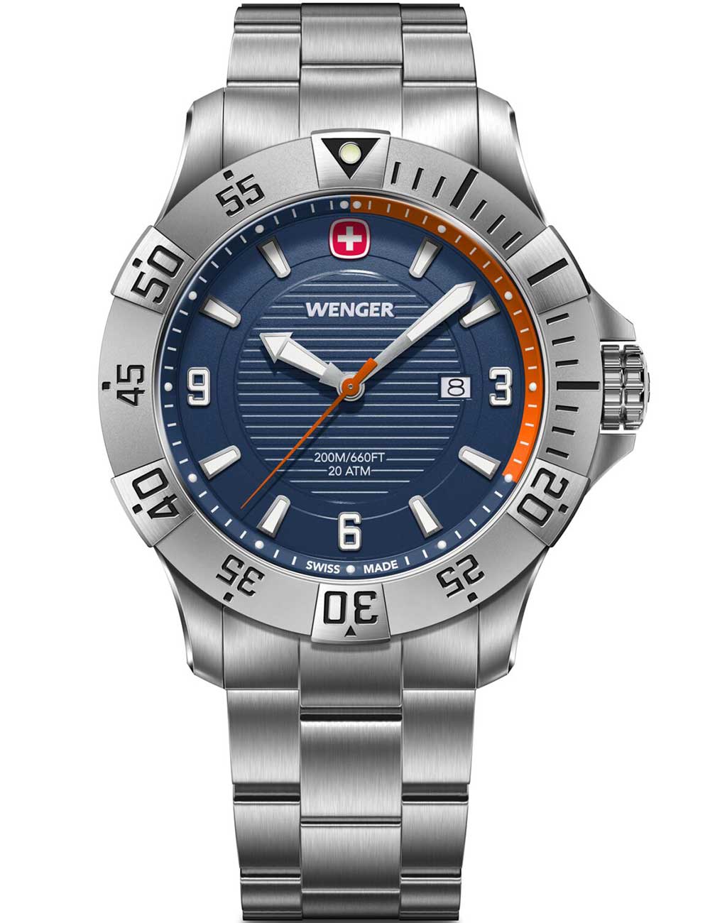 Wenger 01.0641.141 Seaforce 43mm 20ATM