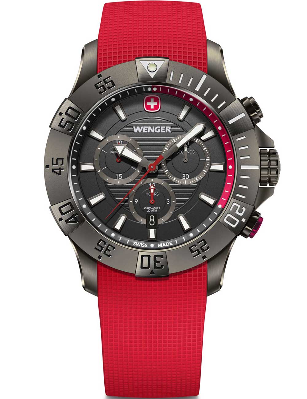 Wenger 01.0643.128 Seaforce Chronograph 43mm 20ATM
