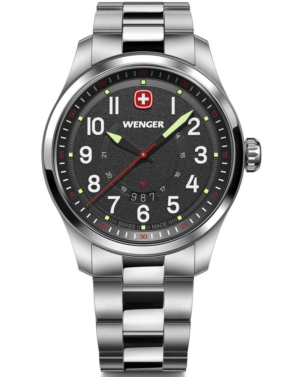 Wenger 01.0541.122 Terragraph 43mm 10ATM