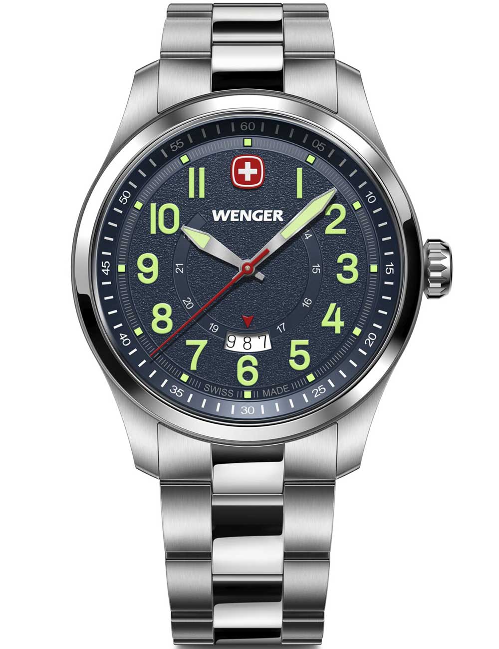 Wenger 01.0541.123 Terragraph 43mm 10ATM