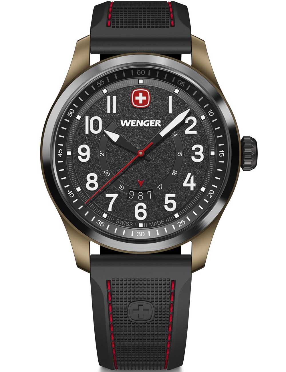 Wenger 01.0541.124 Terragraph 43mm 10ATM