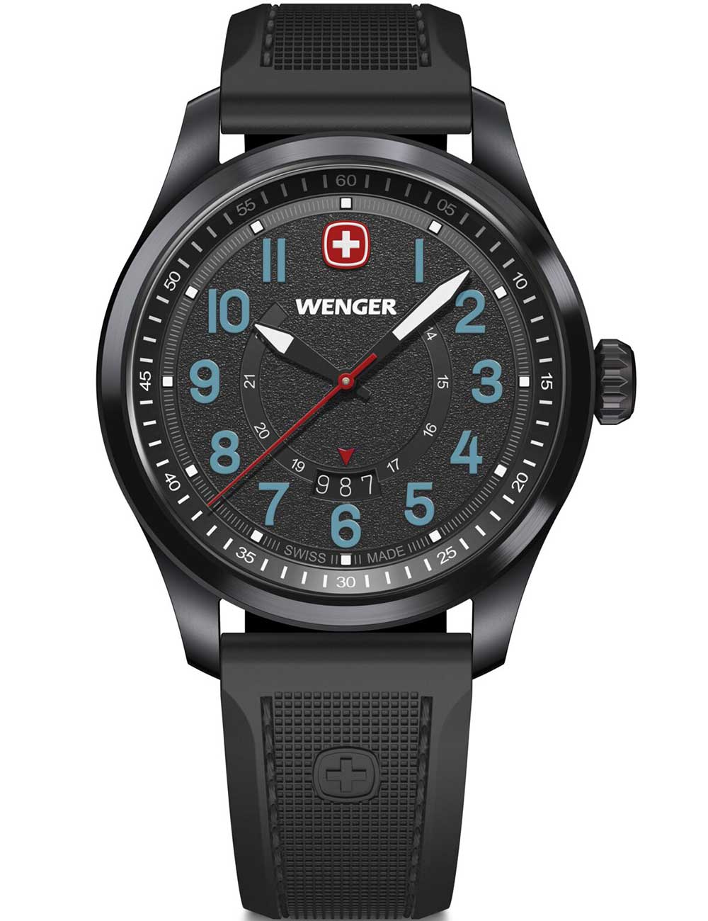 Wenger 01.0541.127 Terragraph 43mm 10ATM