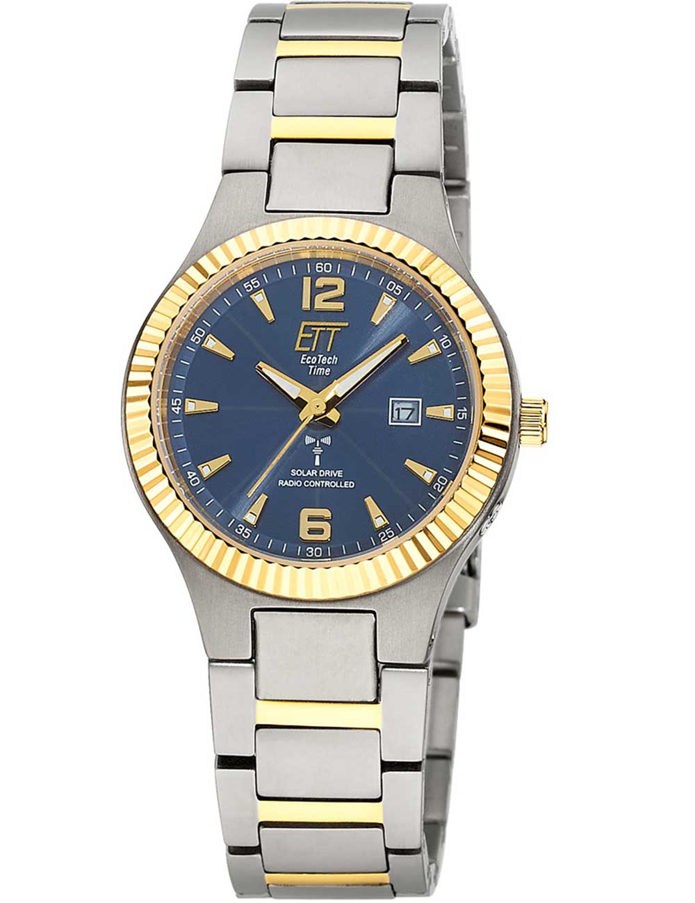 ETT Eco Tech Time ELT-11671-32M Solar Radio Titanium Everest Lady 32mm 5ATM