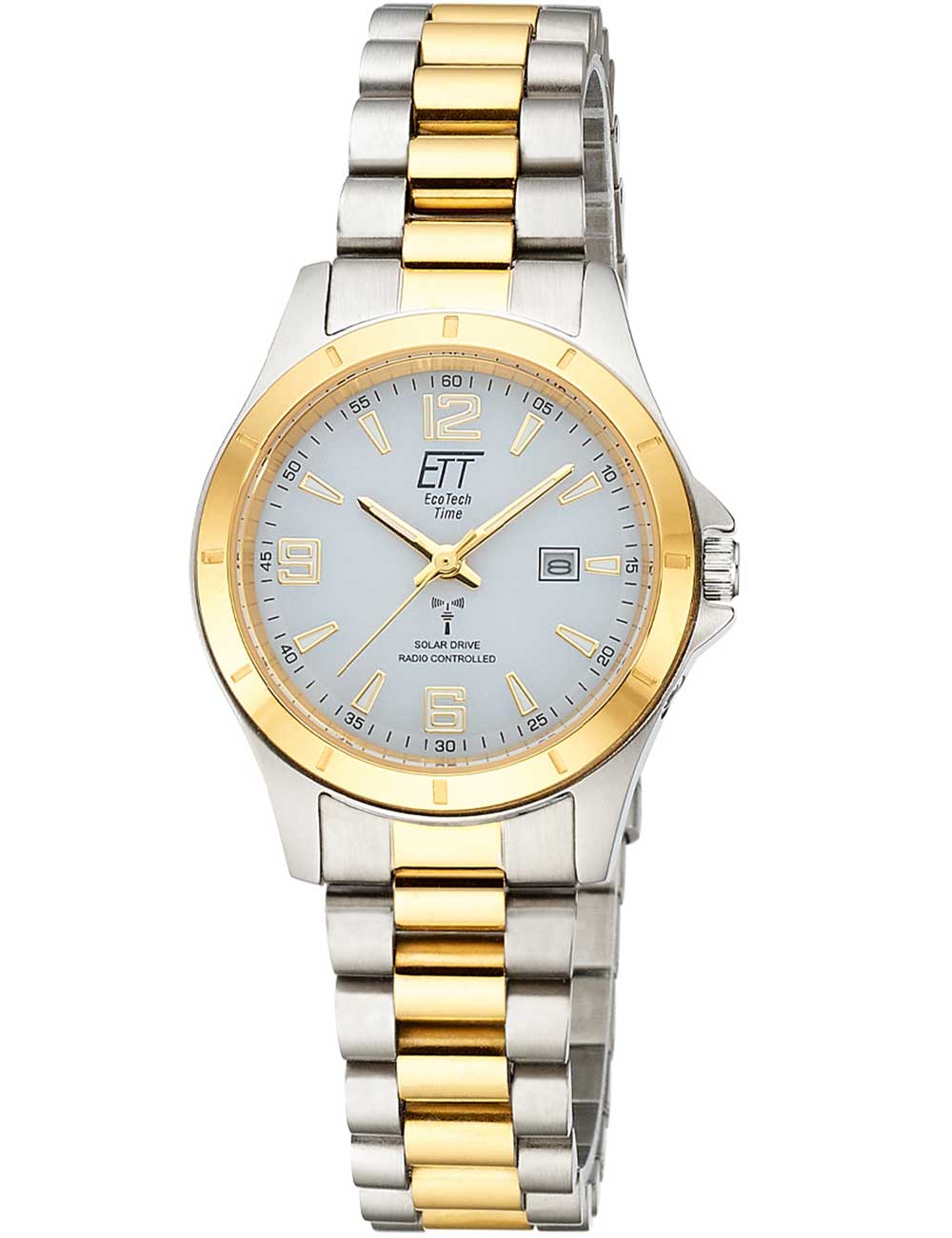 ETT Eco Tech Time ELS-11676-12M Solar Radio Gobi Lady 32mm 5ATM