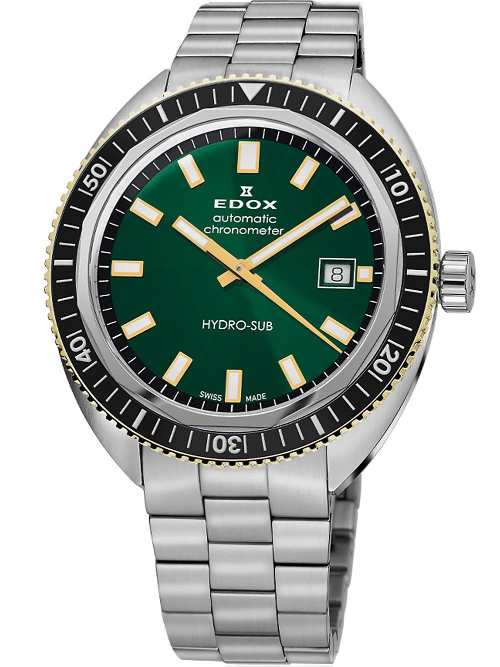 Edox 80128-357-JNM-VID Hydo-Sub Automatic Chronometer 42m 30ATM