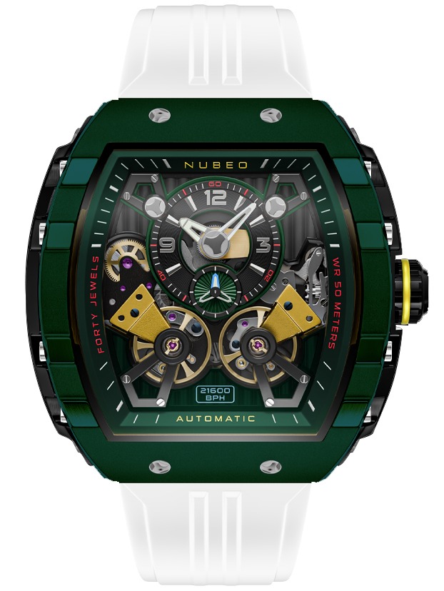 Nubeo NB-6100-03 Magellan Double Barrel Automatic 48mm 5ATM