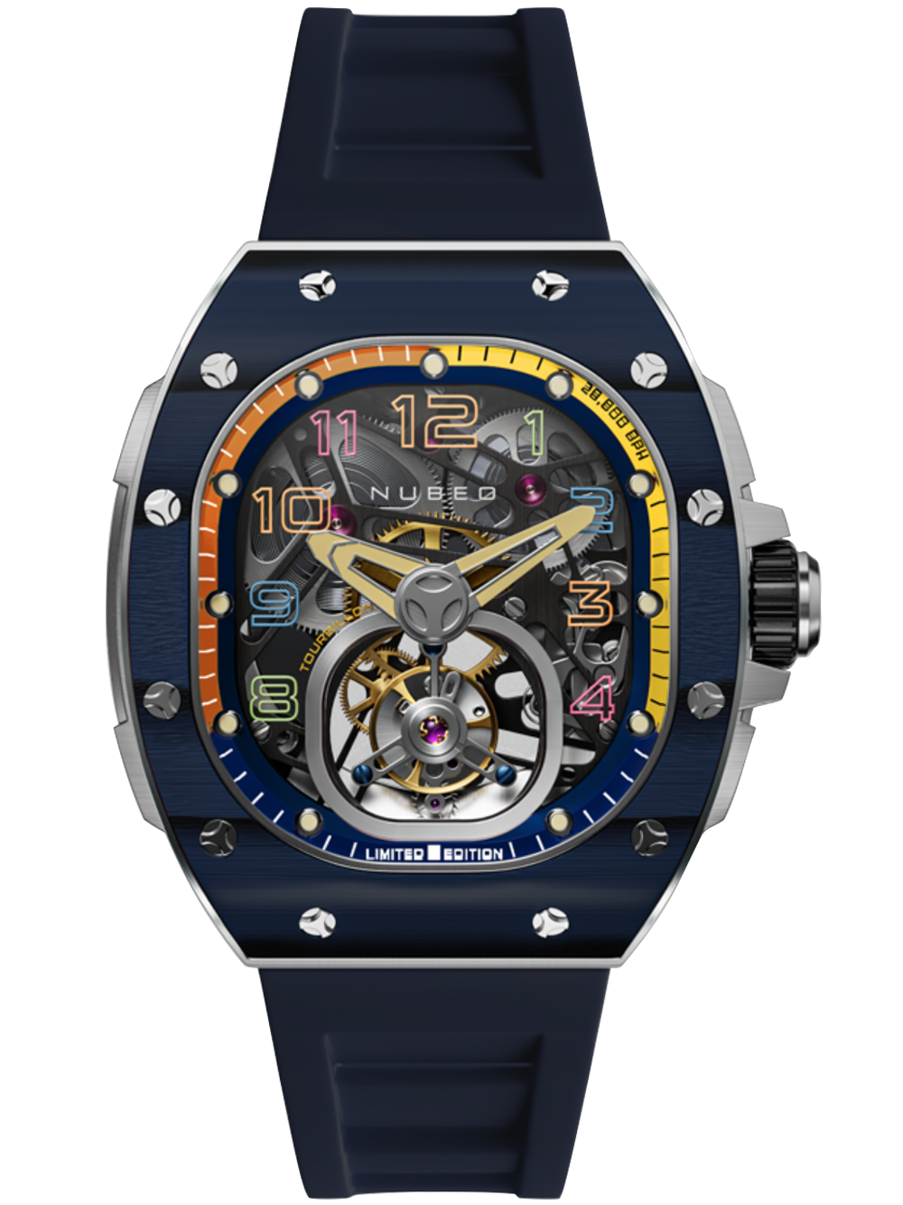 Nubeo NB-6108-04 Viper Tourbillon Limited 43mm 5ATM