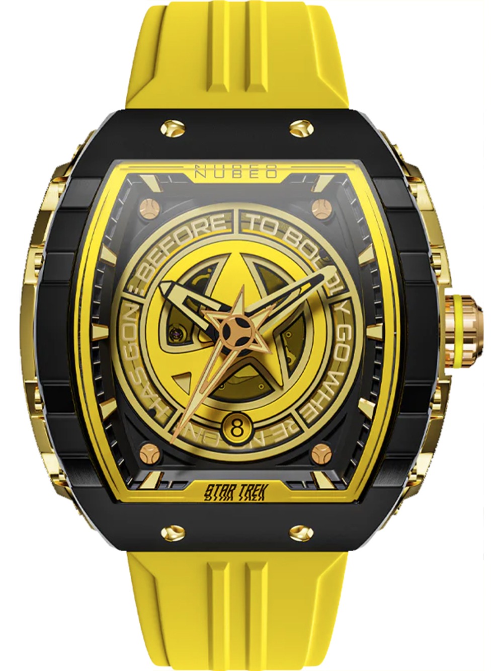Nubeo NB-6098-01 Star Trek Starfleet Automatic Limited 48mm 5ATM