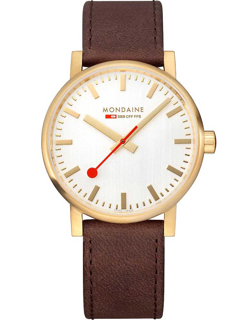 Mondaine MSE.40112.LG evo2 SBB 40mm 3ATM