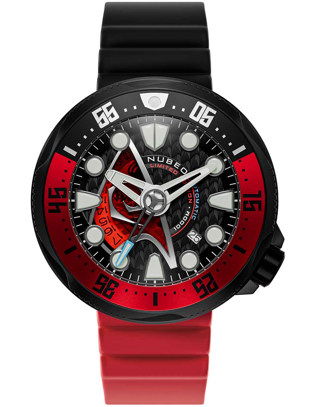 Nubeo NB-6104-03 Ventana Star Trek Starfleet Automatic Limited 50mm 100ATM