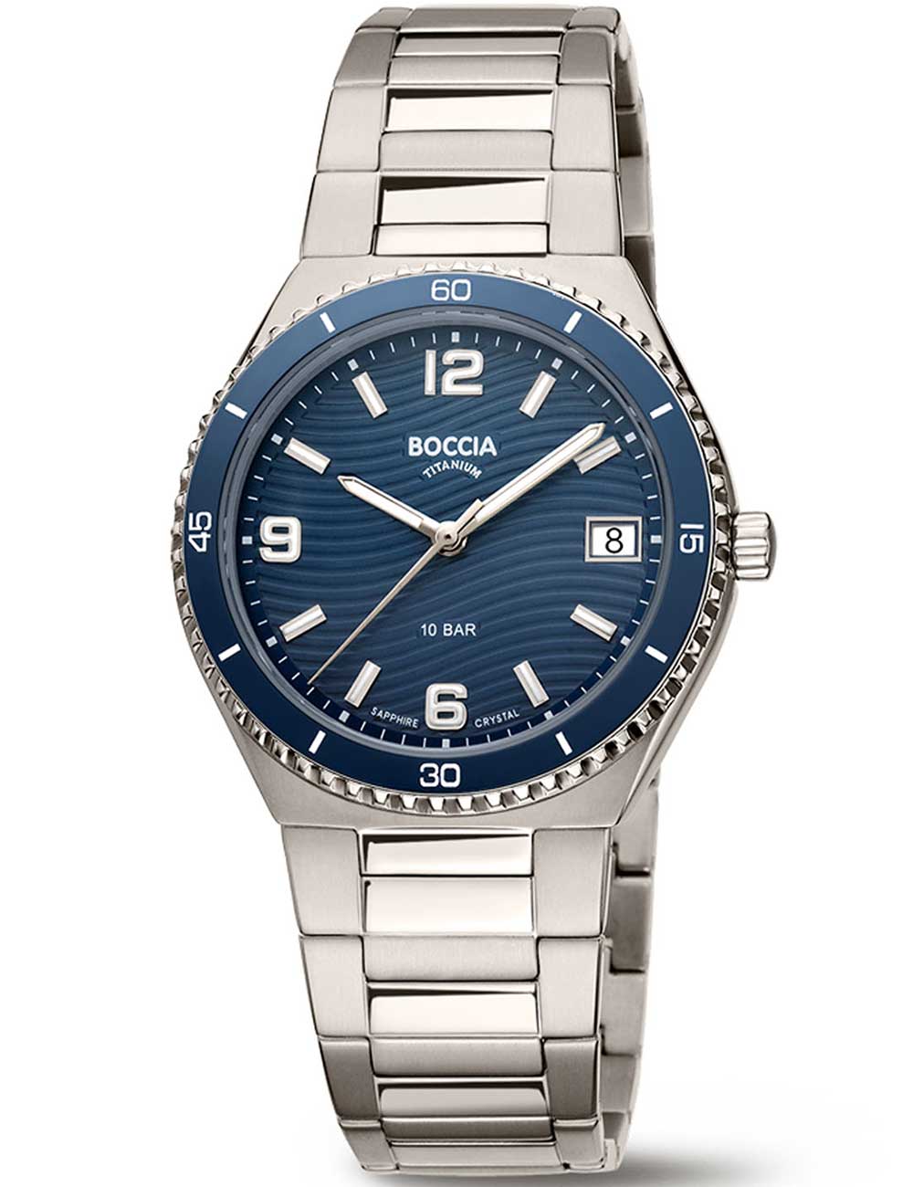 Boccia 3367-02 Titanium Sapphire crystal 35mm 10ATM