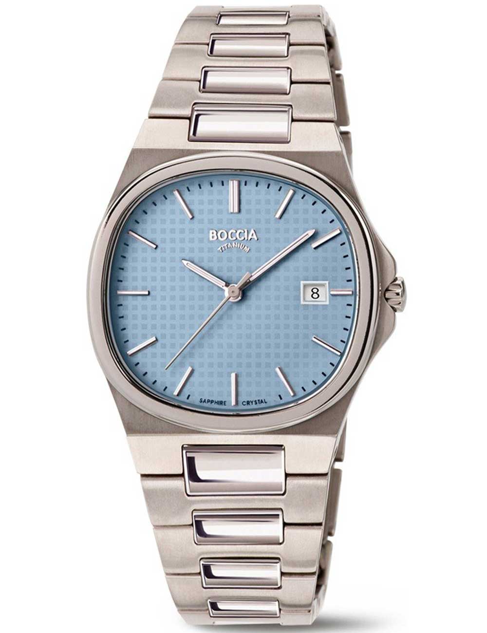 Boccia 3348-03 Titanium Sapphire crystal 32mm 10ATM