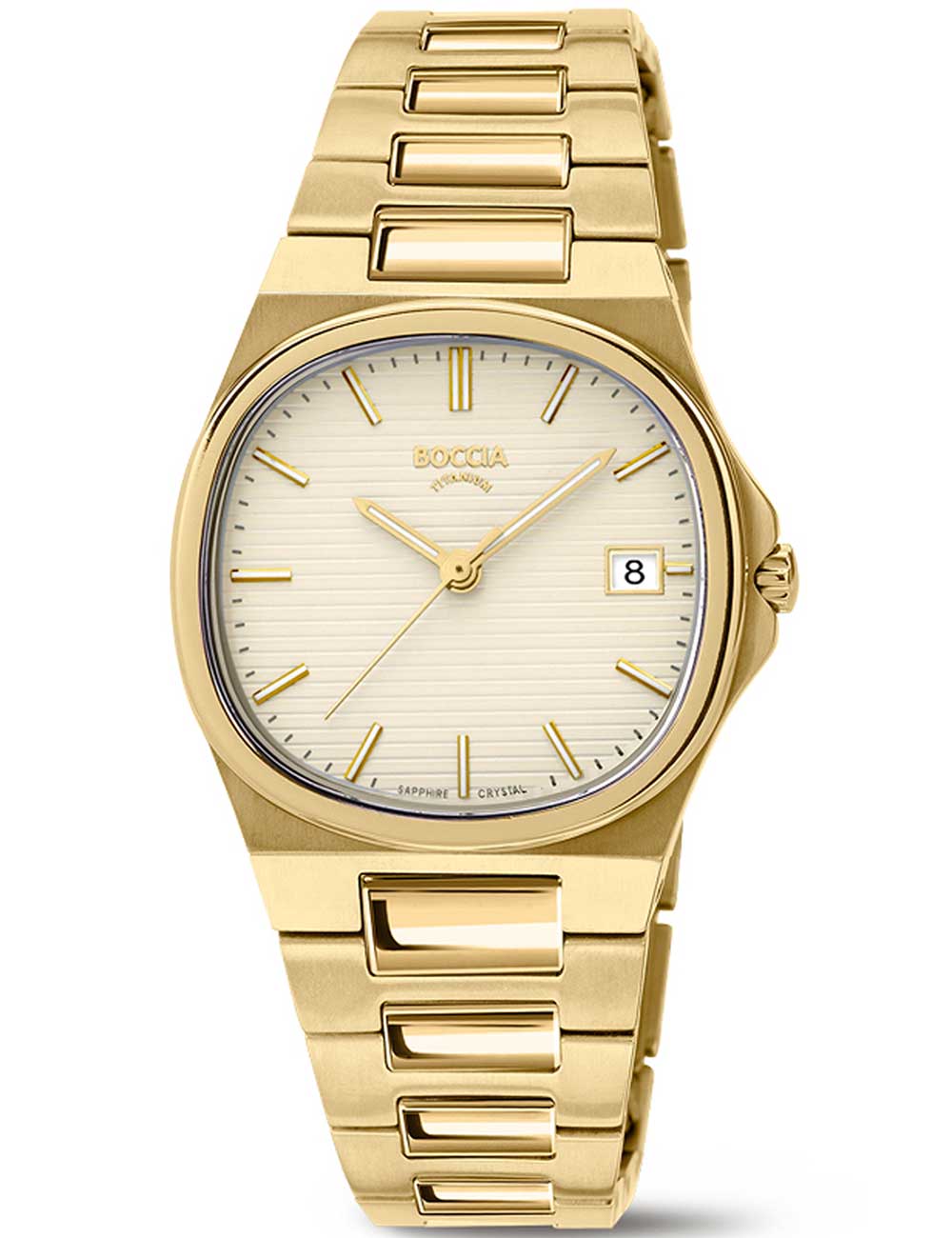 Boccia 3348-04 Titanium Sapphire crystal 32mm 10ATM
