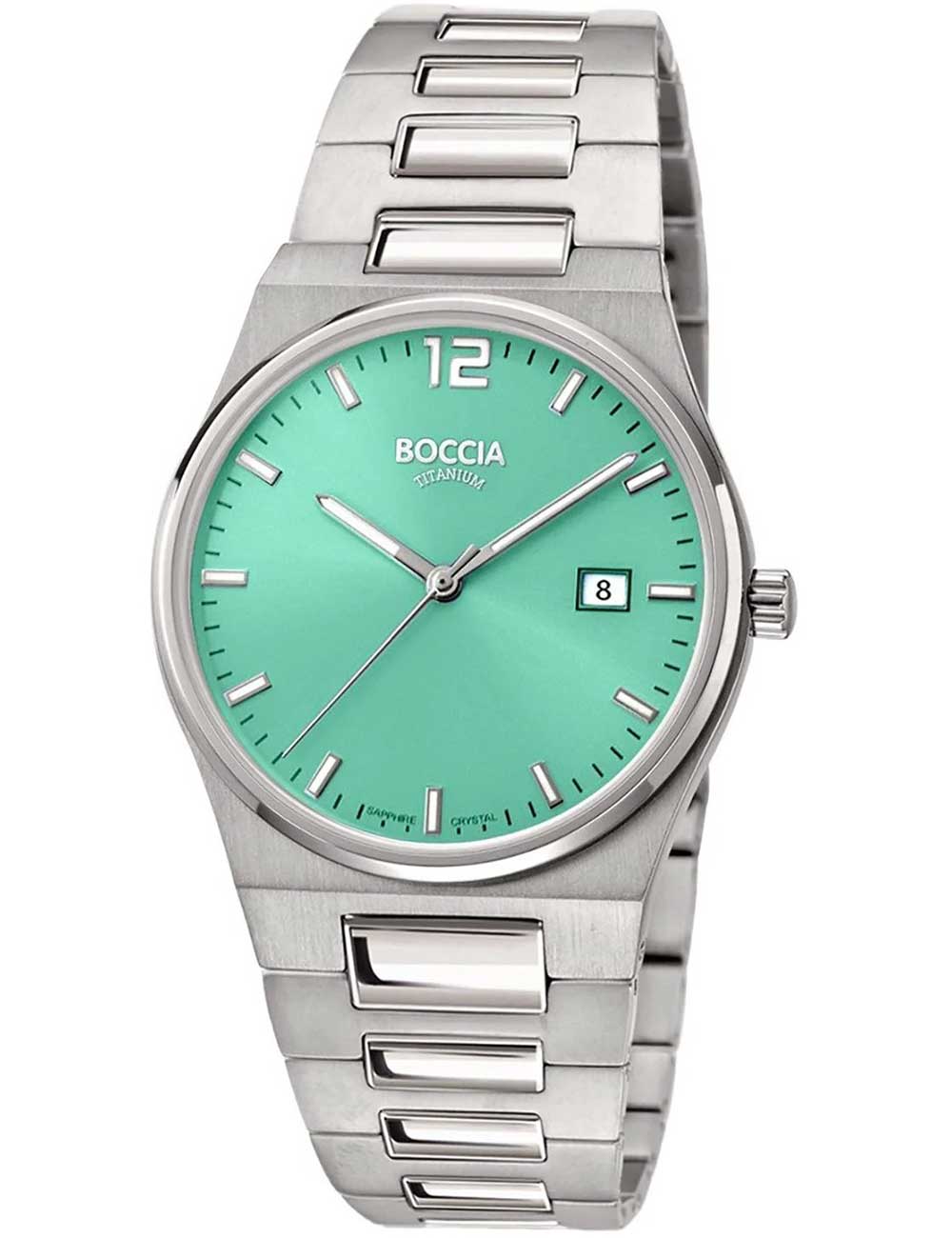 Boccia 3357-02 Titanium Sapphire crystal 33mm 5ATM
