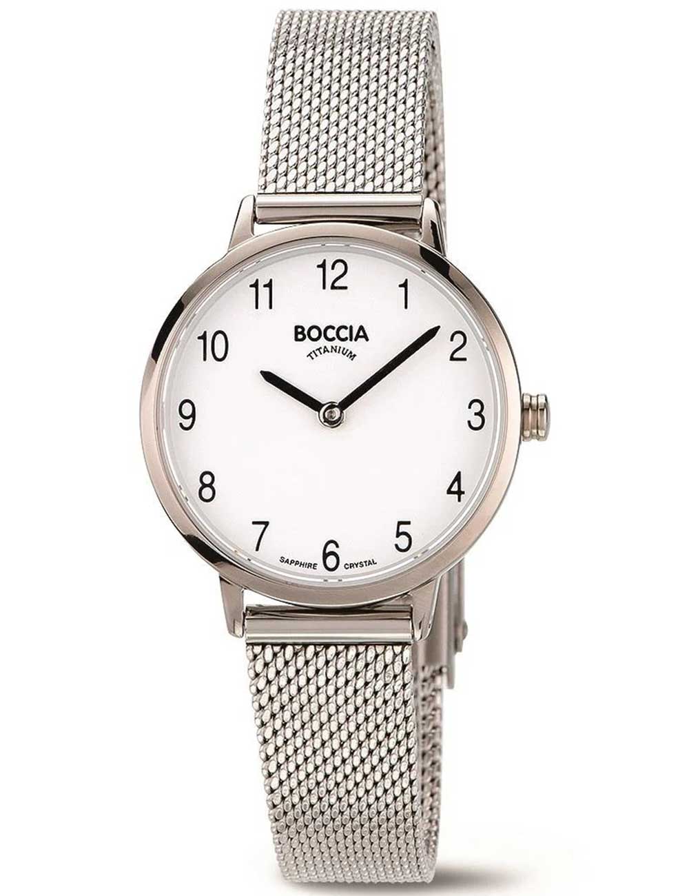 Boccia 3345-02 Titanium Sapphire crystal 28mm 5ATM