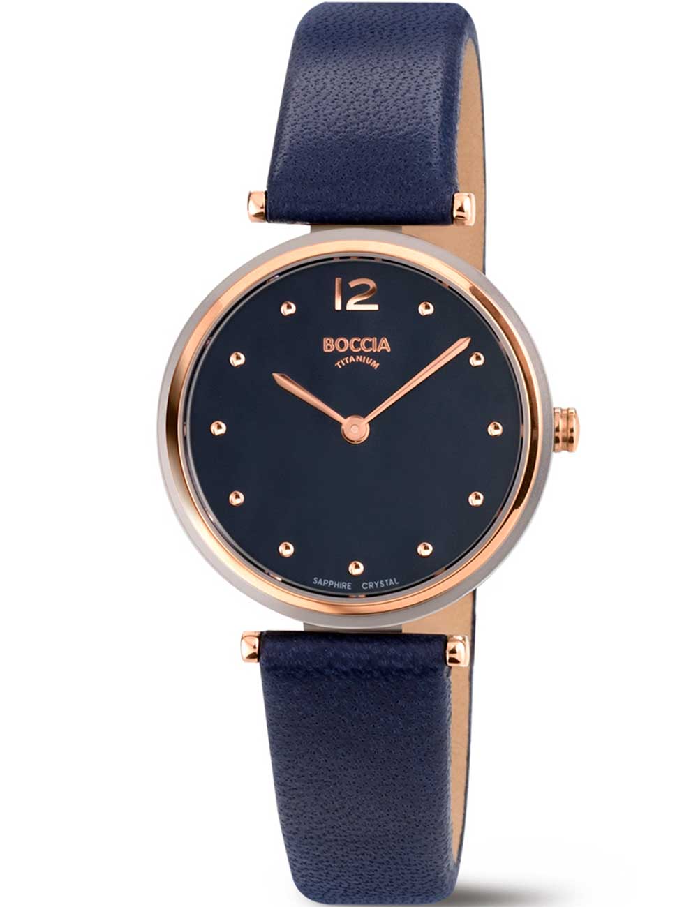Boccia 3349-02 Titanium Sapphire crystal 30mm 5ATM