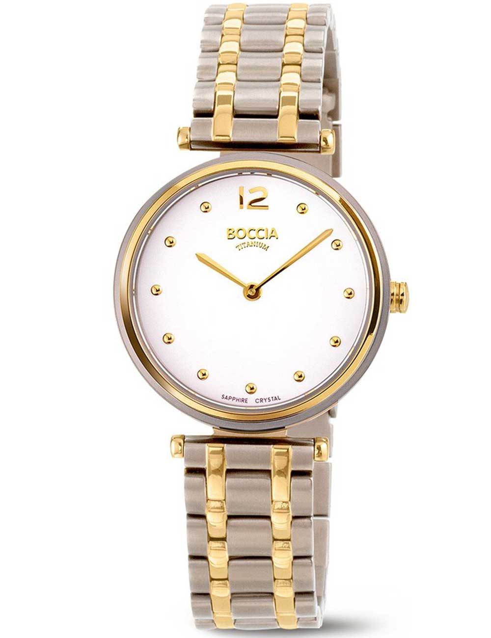 Boccia 3349-03 Titanium Sapphire crystal 30mm 5ATM
