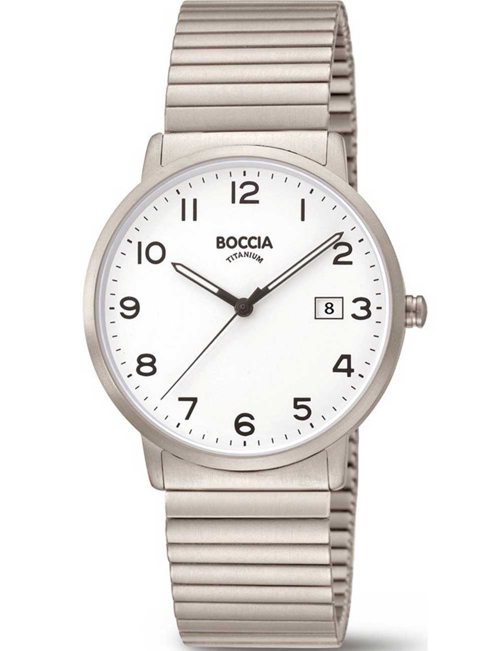 Boccia 3660-01 Titanium Drawstring Watch 39mm 5ATM
