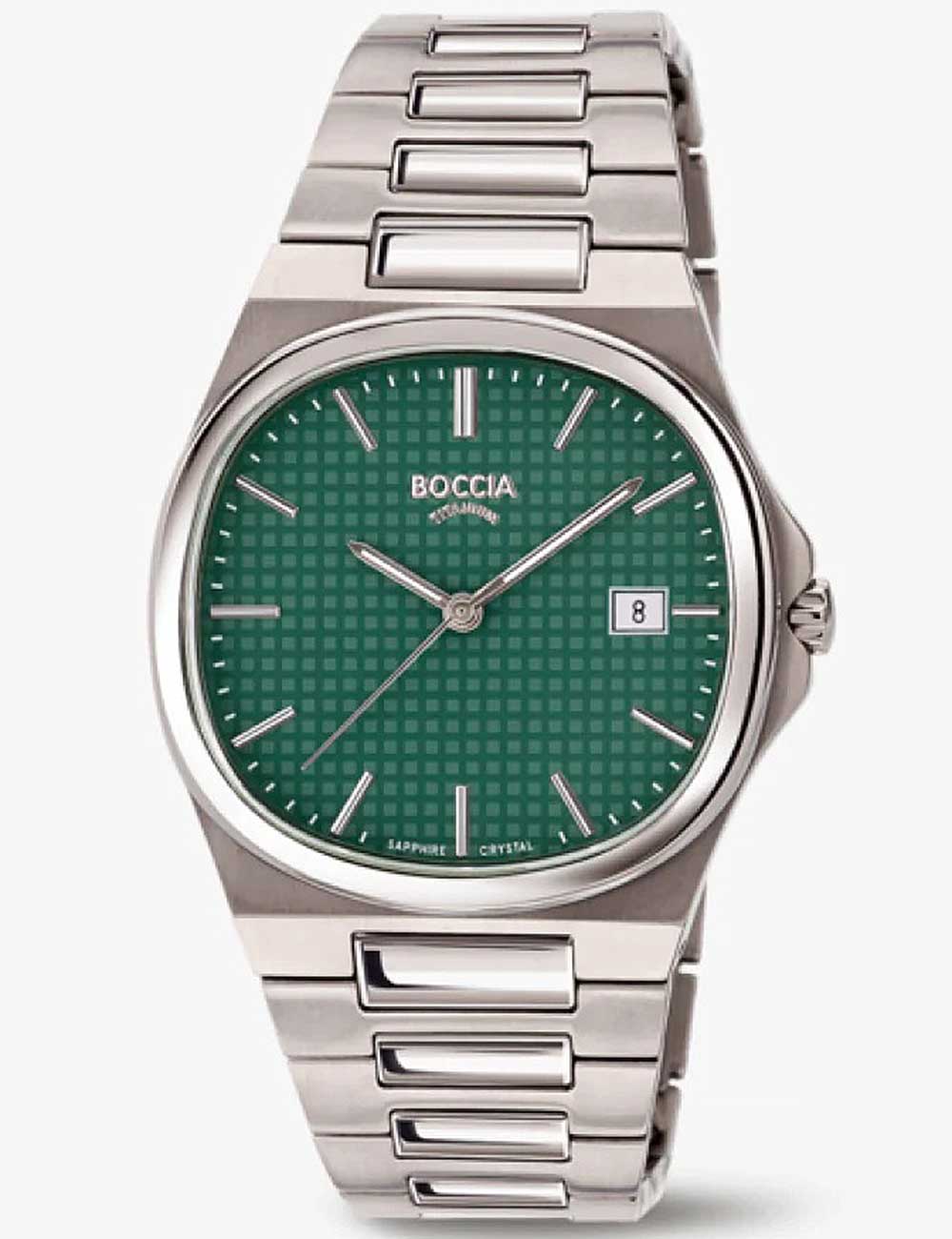 Boccia 3657-03 Titanium Sapphire crystal 39mm 5ATM