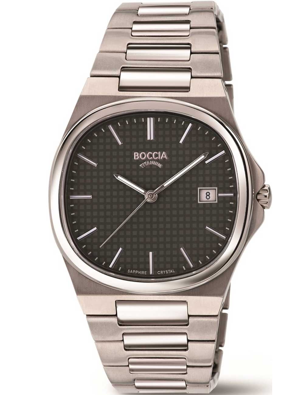 Boccia 3657-04 Titanium Sapphire crystal 39mm 5ATM
