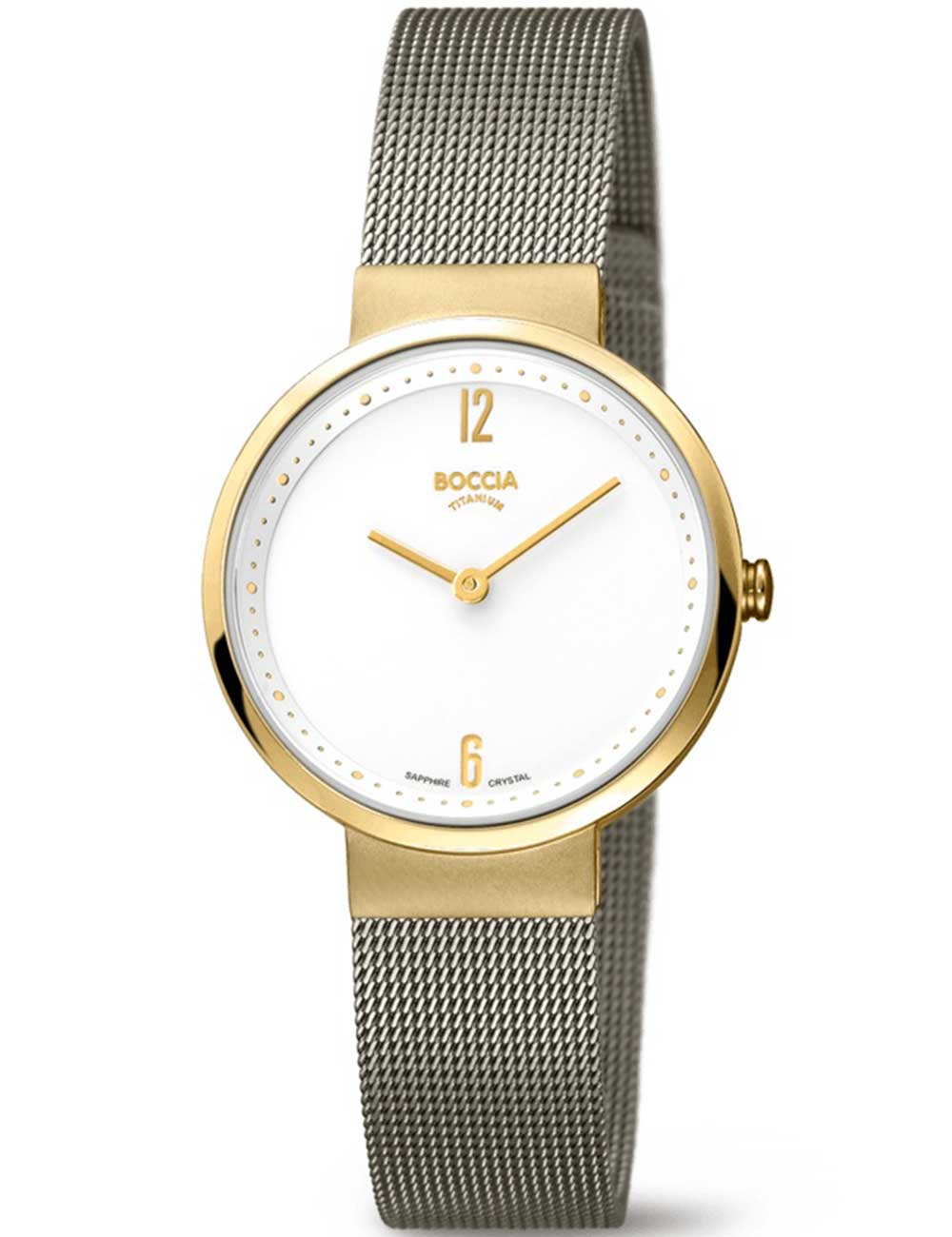 Boccia 3283-05 Titanium Sapphire crystal 30mm 5ATM