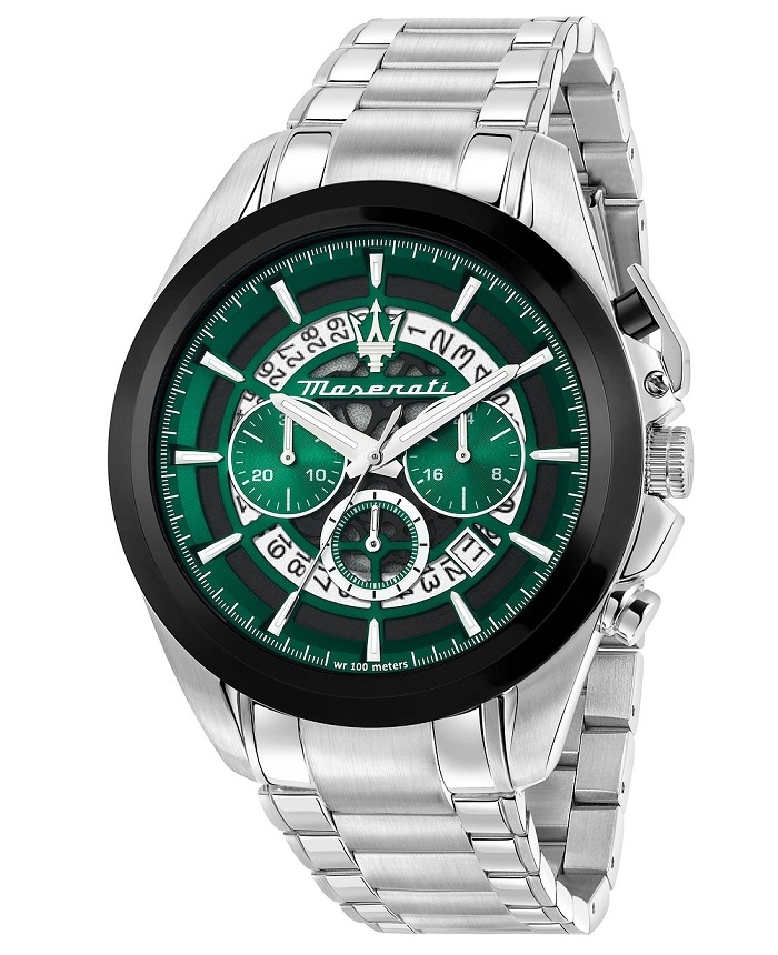 Maserati R8873612060 Traguardo Chronograph 45mm 10ATM