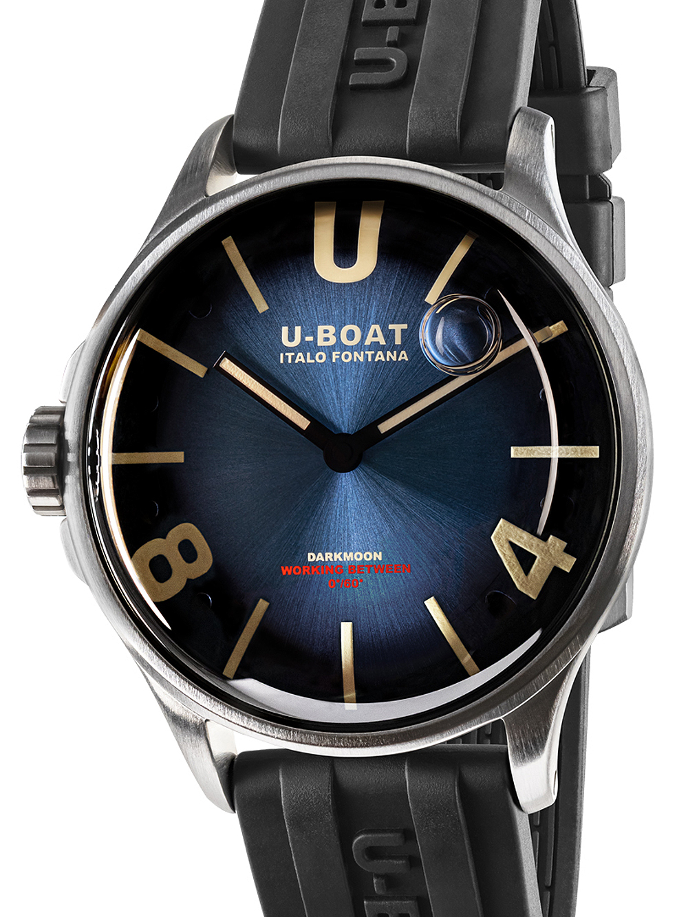 U-Boat 9021/C Darkmoon 40mm SS