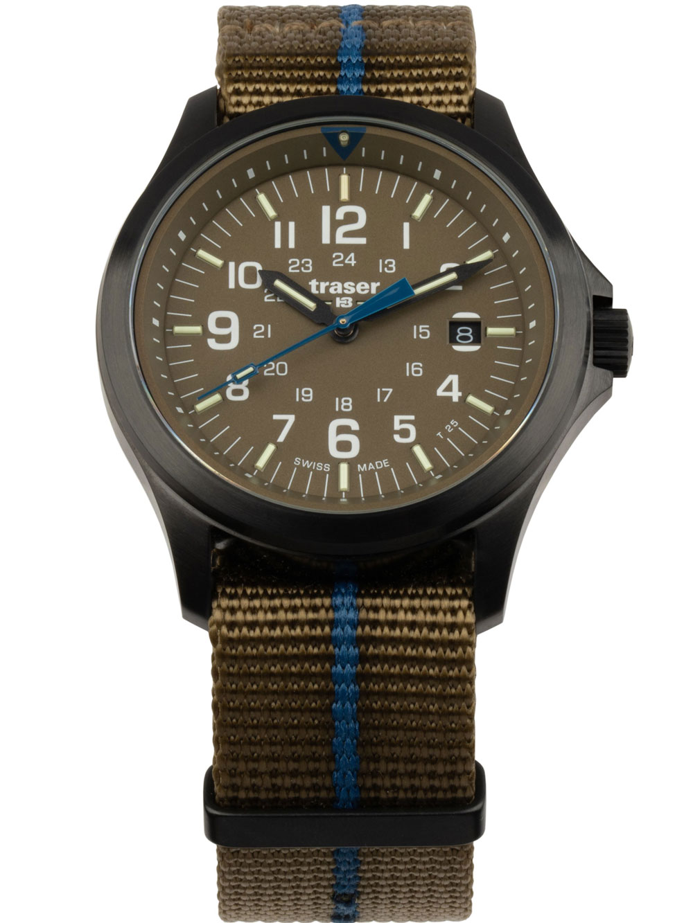 Traser 111074 P67 Officer Pro Khaki 42mm 10ATM