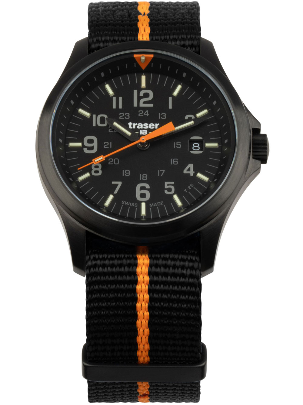 Traser 111065 P67 Officer Pro Black 42mm 10ATM