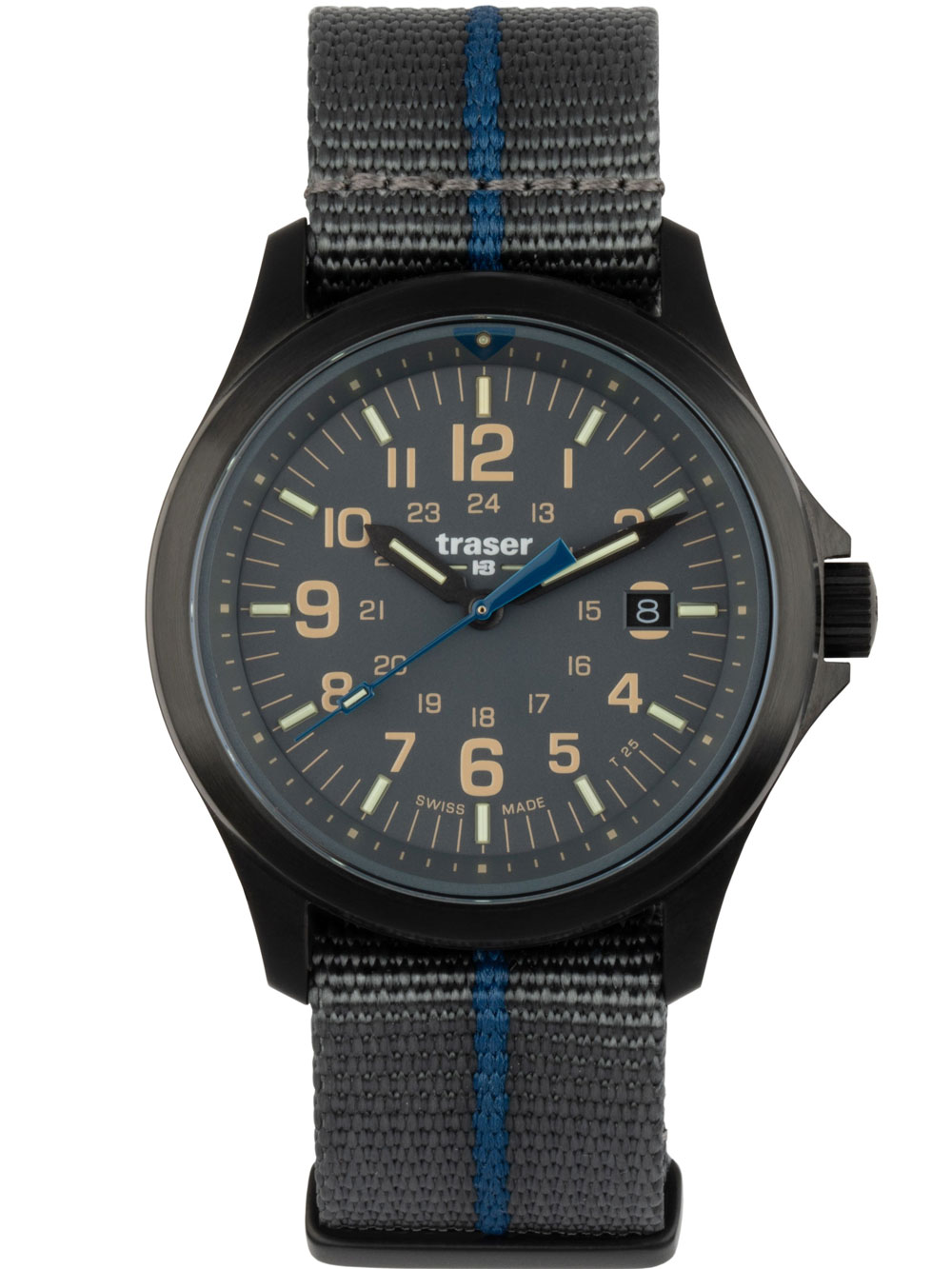 Traser 111071 P67 Officer Pro Grey 42mm 10ATM