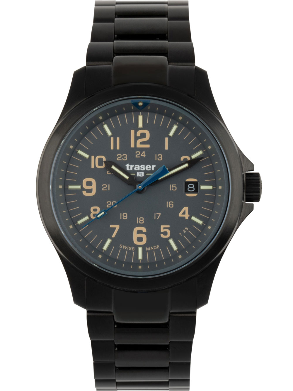 Traser 111073 P67 Officer Pro Grey 42mm 10ATM