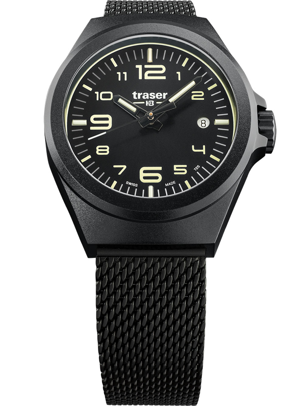 Traser 108204 P59 Essential S Black 37mm 10ATM