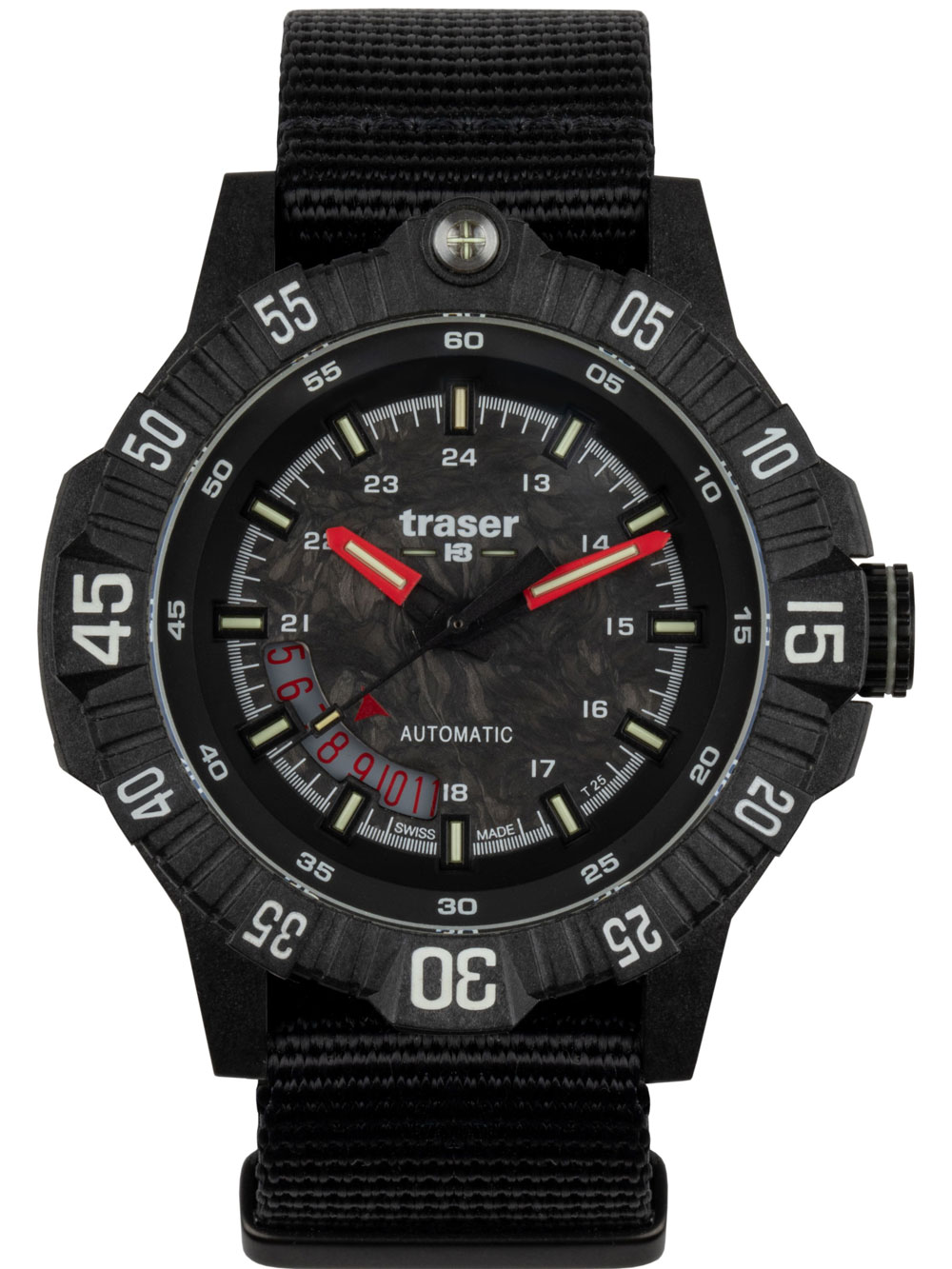 Traser 111355 P99 A Tactical Carbon 46mm 20ATM